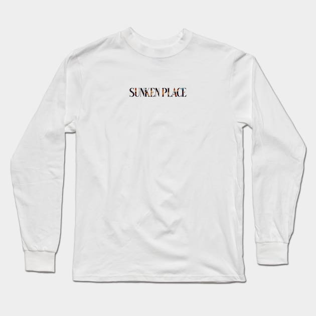 sunken place Long Sleeve T-Shirt by mahashop